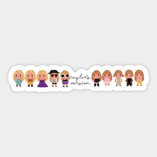 Taylor's version Sticker